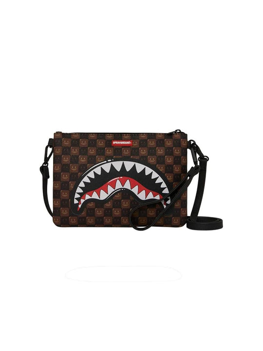 Sharks In Paris Wtf Bubble Brown Check Crossover
