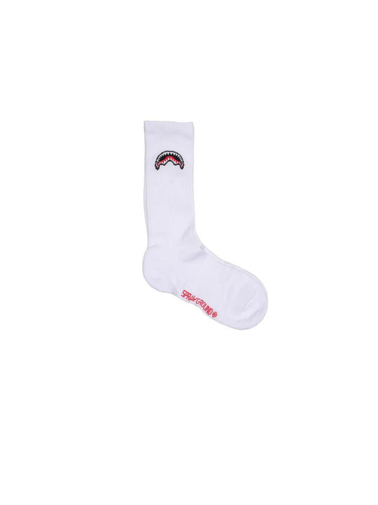 Shark Socks - Wht