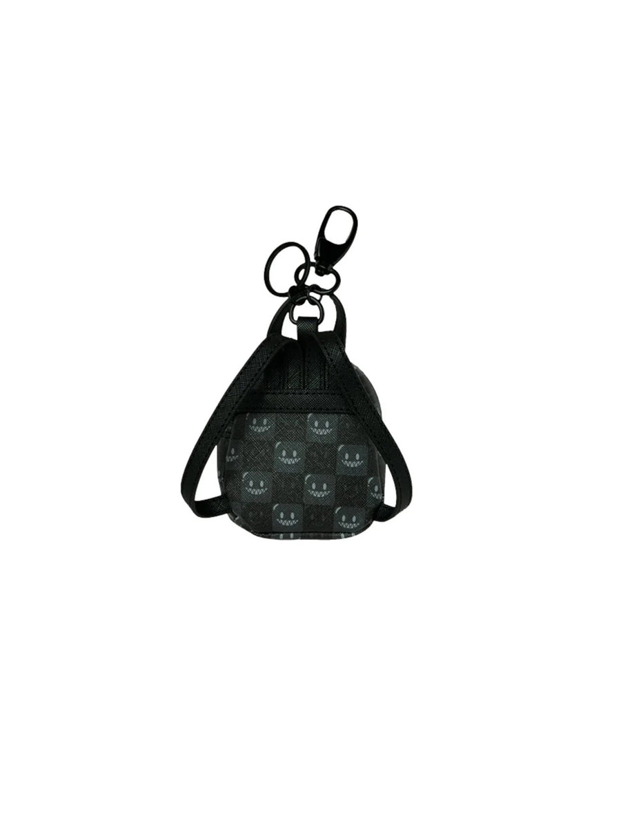 Sharks In Paris Wtf Bubbly Black Check Keychain — 2