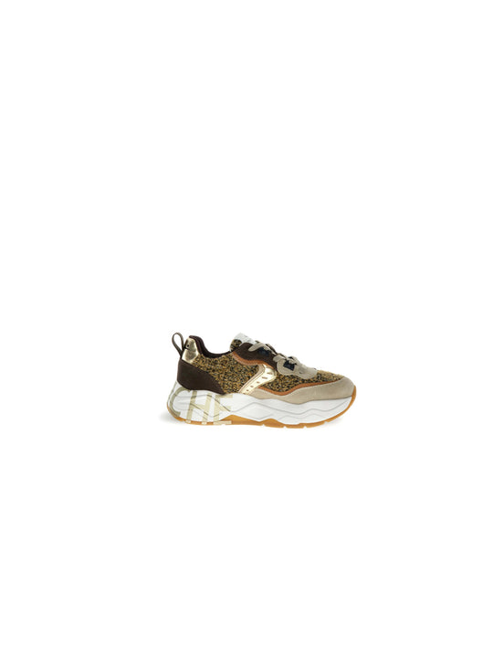 Club105 Suede Fabric - Light Beige Dark Brown