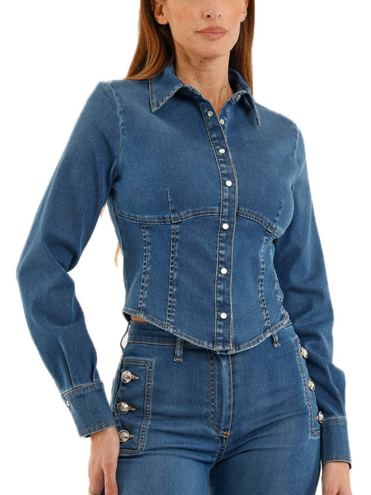 Camicia Denim - Blu
