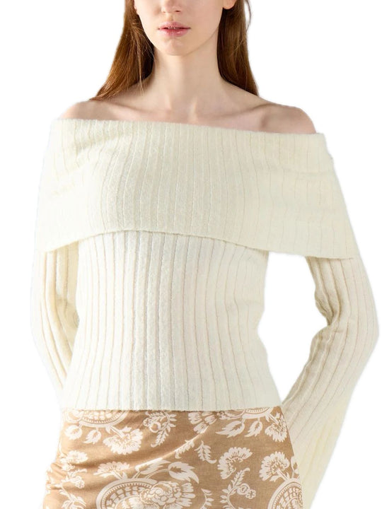 Ladies Jumper - Cream