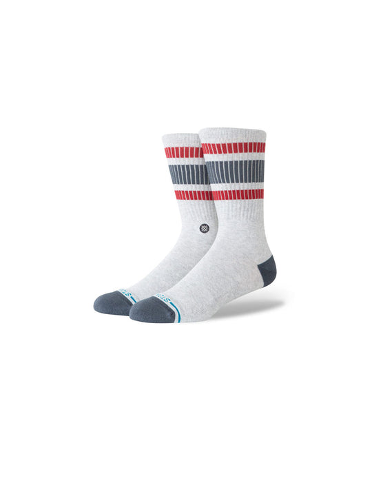 Boyd Pop Stitch Crew - Heather Grey