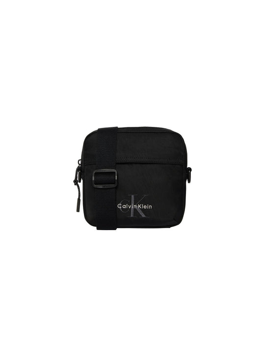Bold Square Crossbody - Black
