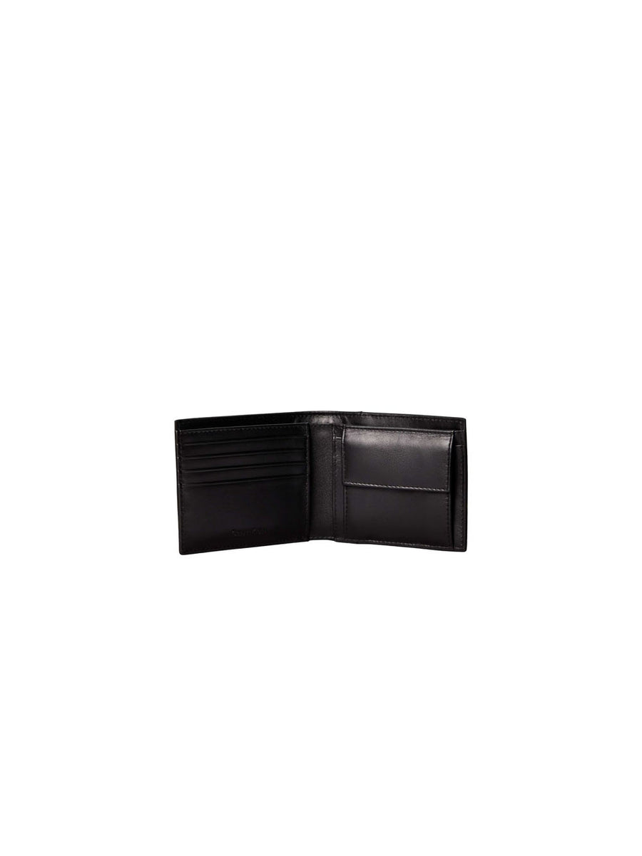 Raised Billfold W Coin - Black — 2