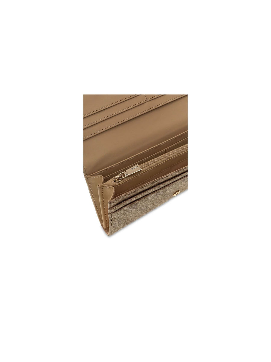 Yvonne Logo Slg Flap Organizer - Latte Logo — 2