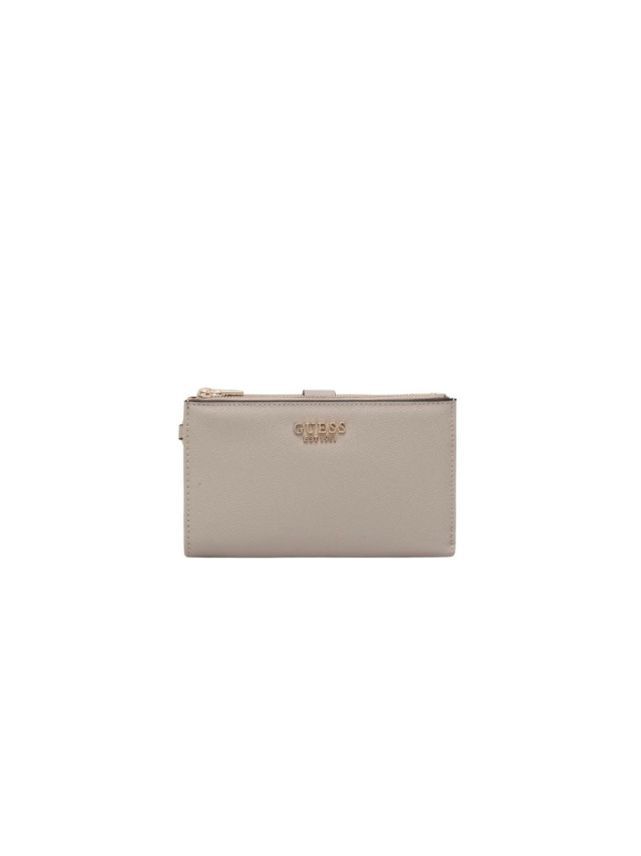 Amorette Slg Dbl Zip Organizer - Taupe