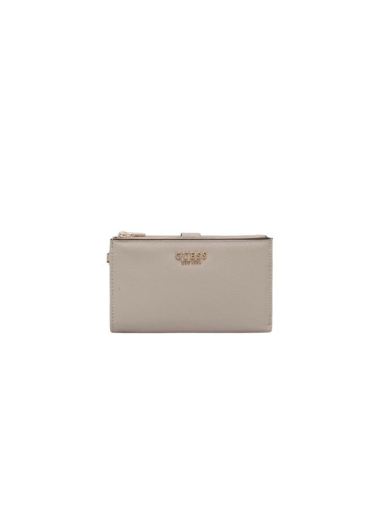 Amorette Slg Dbl Zip Organizer - Taupe