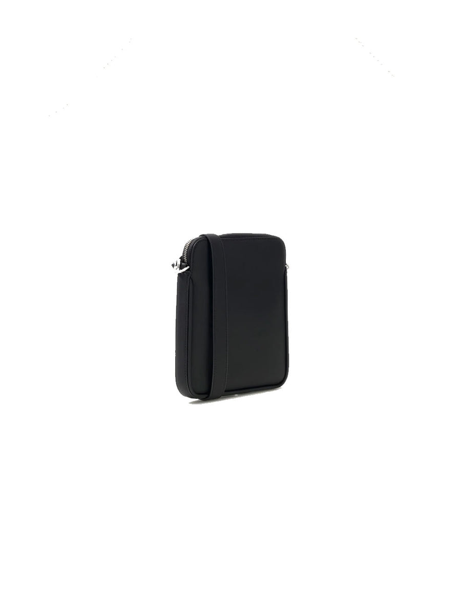 Sydney Flat Crossbody - Black — 2