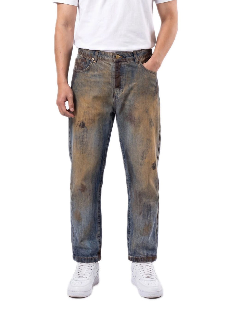 Jeans Cropped Dirty - Colore Unico — 2