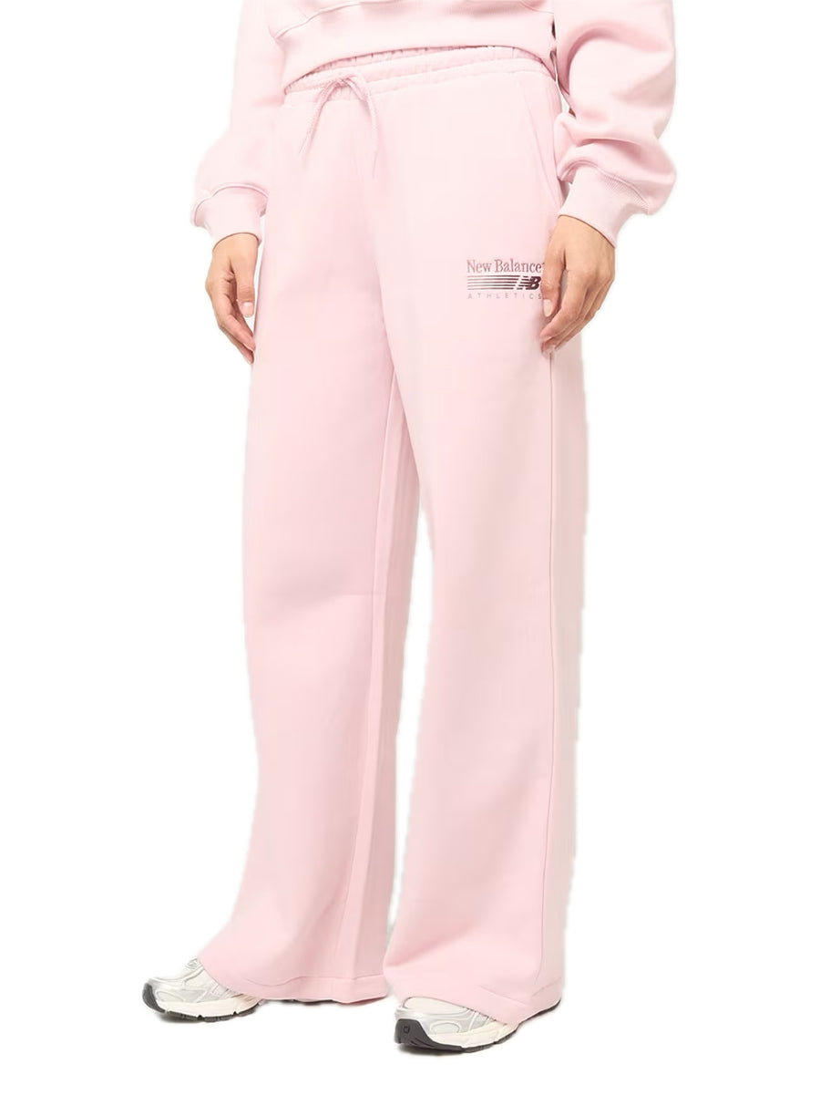 Trackside Fleece Pant - Pink Chalk