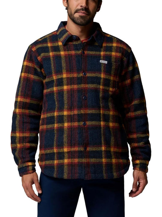 Hunter Arch Shirt Jacket - Collegiate Navy Track Plaid