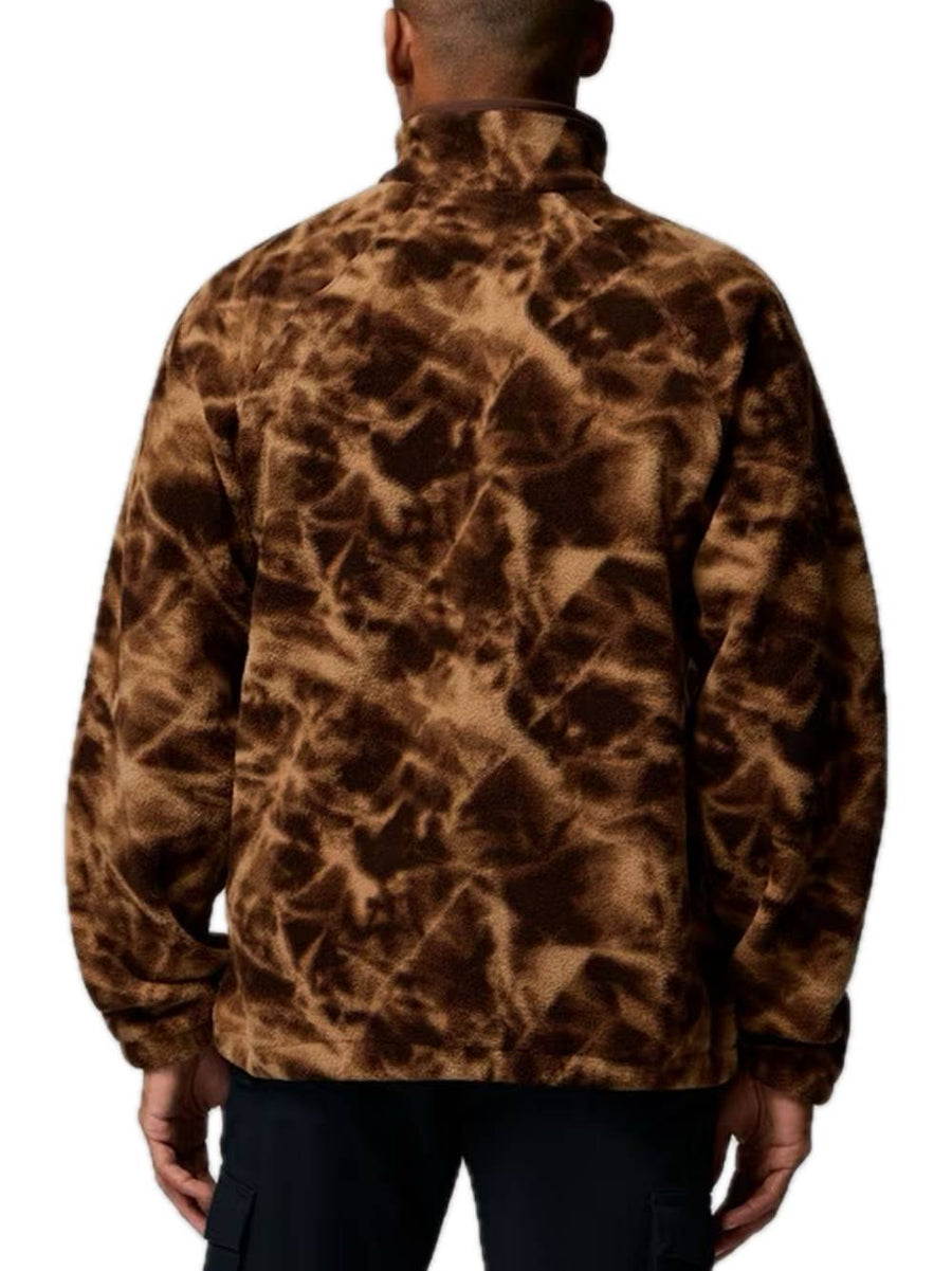 Timber Crest MTR Fleece Printed HZ - Tobacco/Icypeaks — 2