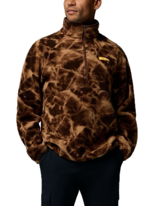 Timber Crest MTR Fleece Printed HZ - Tobacco/Icypeaks