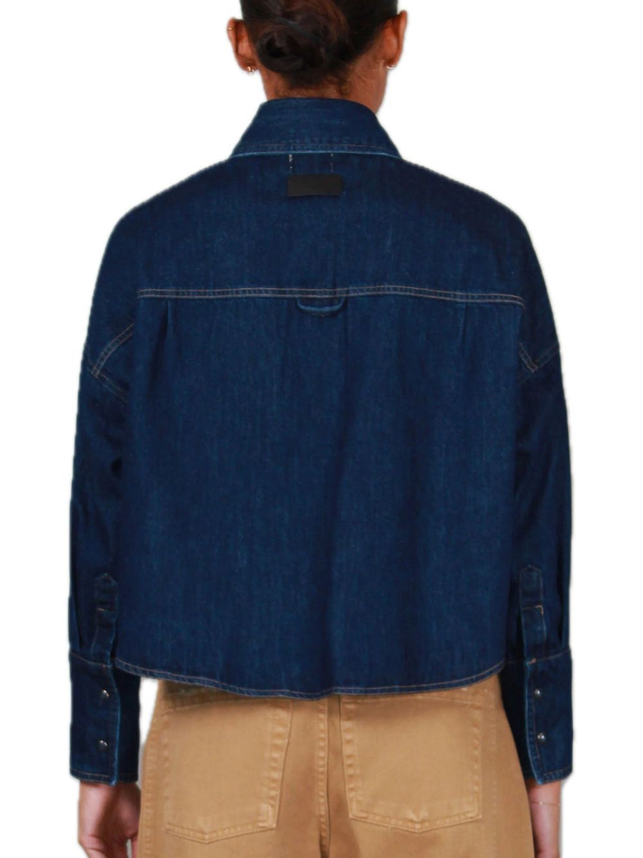 Camicia Cropped - Lavaggio Zero — 2