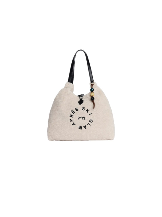 Borsa Ski Glam - Off White Nero