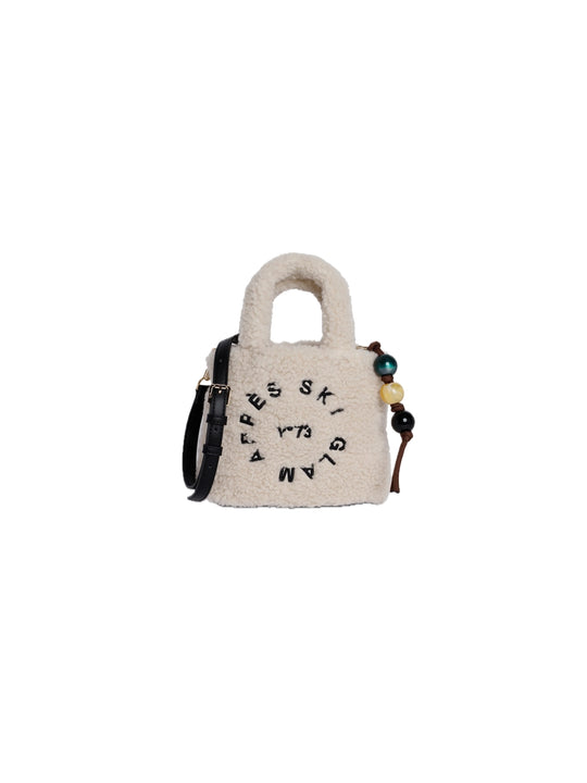 Borsa Ski Glam - Off White Nero