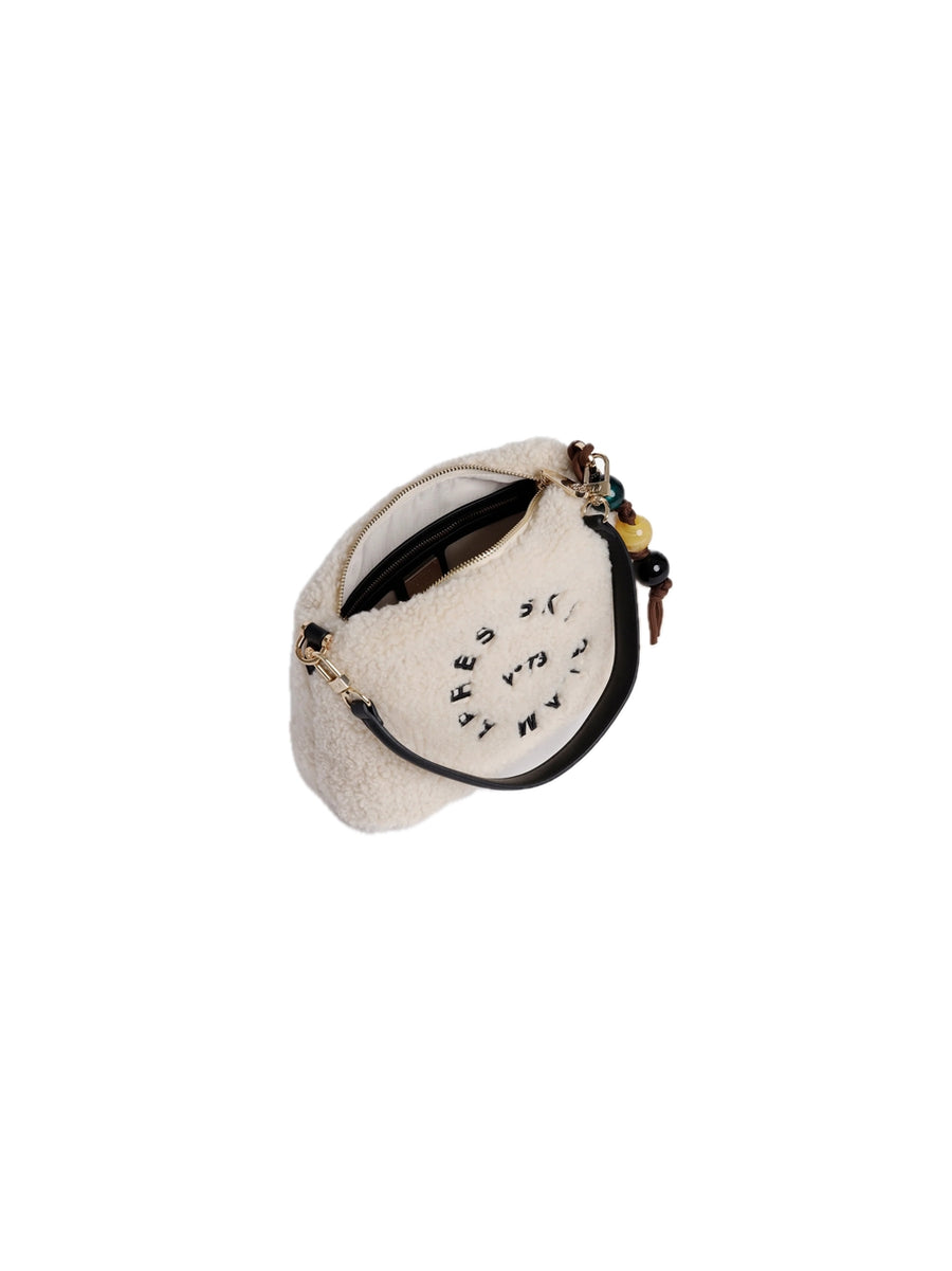 Borsa Ski Glam - Off White Nero — 2