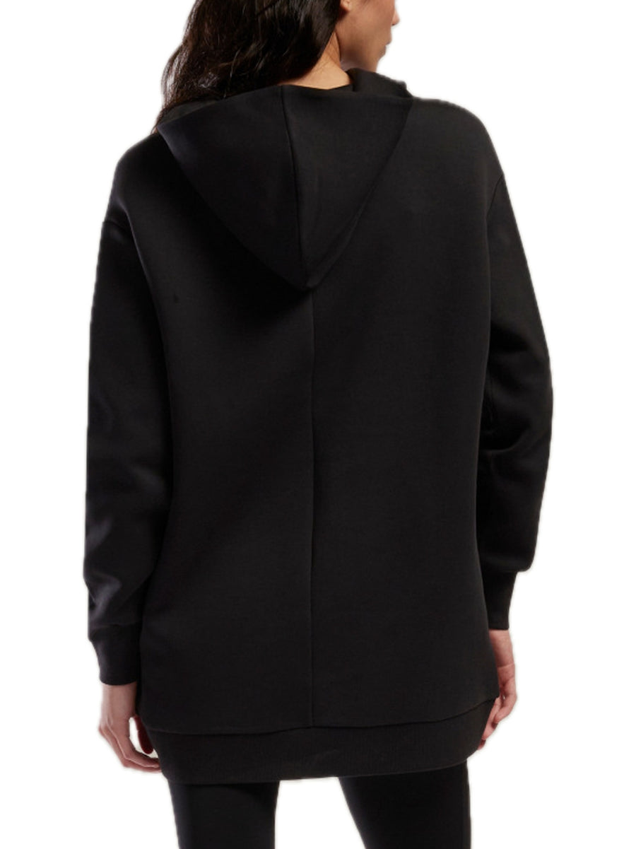 One FCG Julia Fleece Long Hoody - Black — 2
