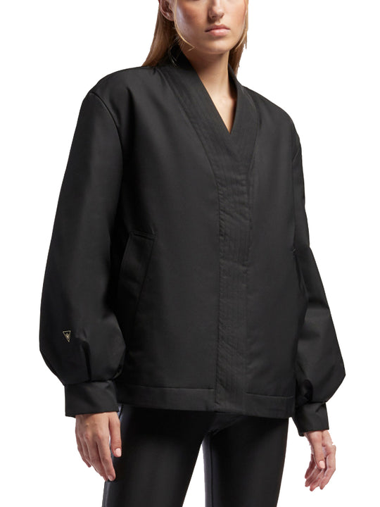 One FCG WMN Kimmy Winter Padd Kimono - Black