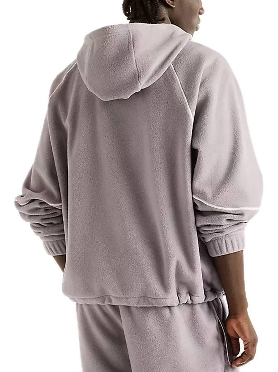 Trackside Polar Fleece Hoodie - Off Line Grey — 2