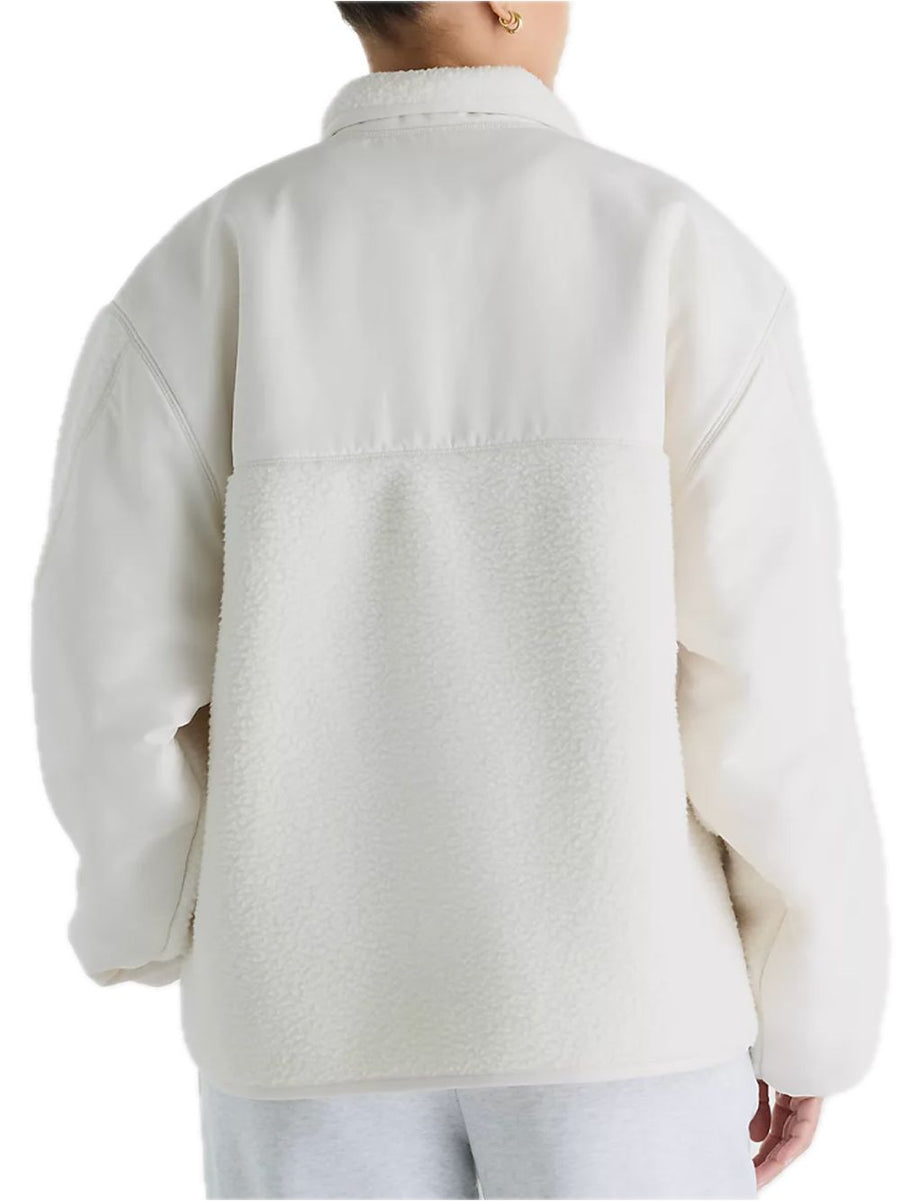 High Pile Fleece Jacket - Linen — 2