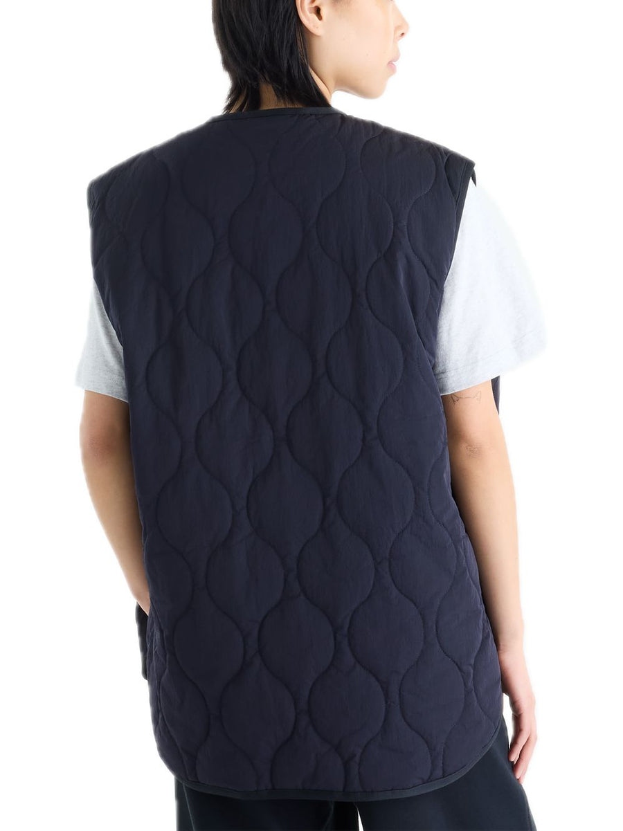 Quilted Vest - Dark Night — 2