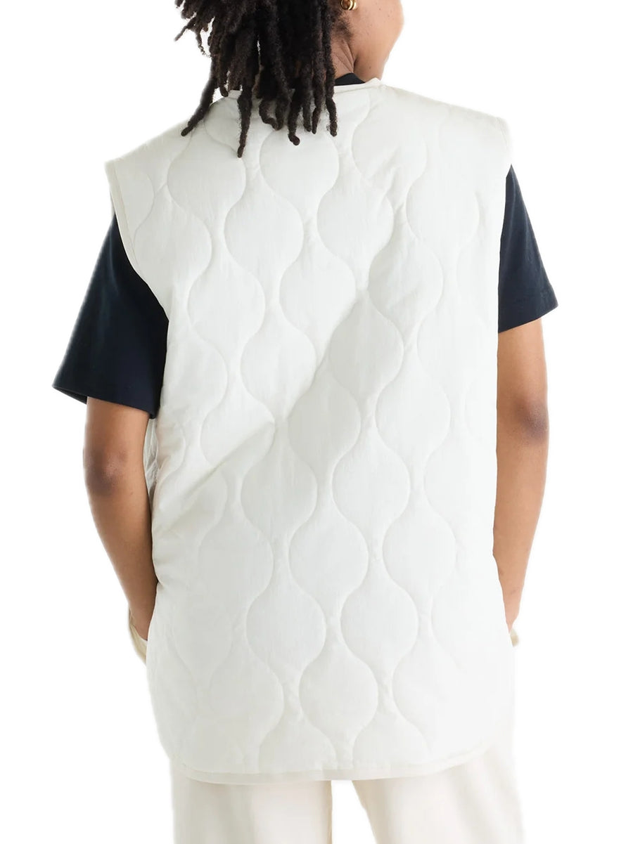 Quilted Vest - Angora — 2