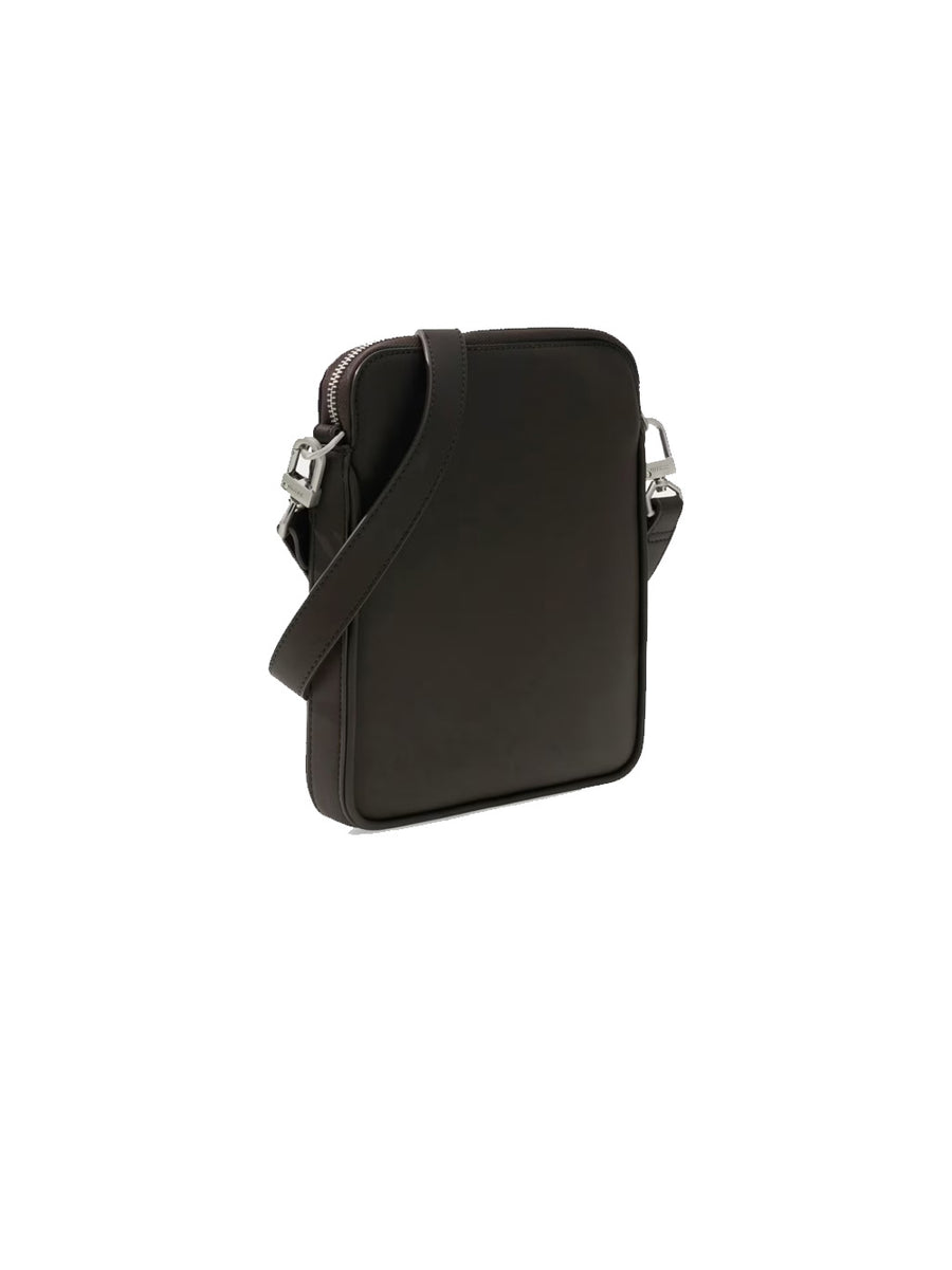 Sydney Flat Crossbody - Brown — 2