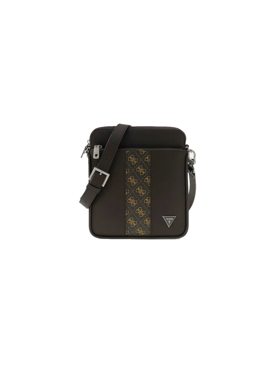 Sydney Flat Crossbody - Brown