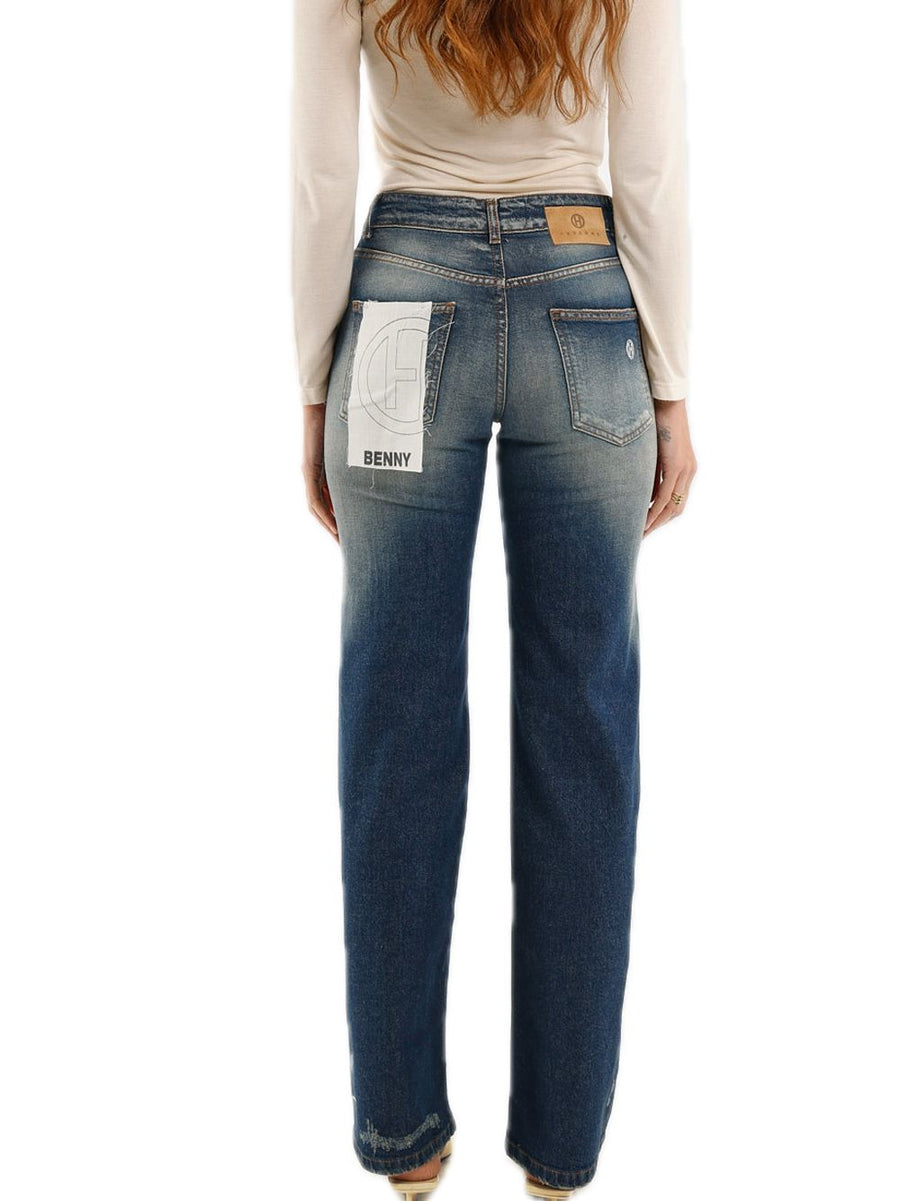 Pantalone Denim Benny - Sovrattinto Denim — 2