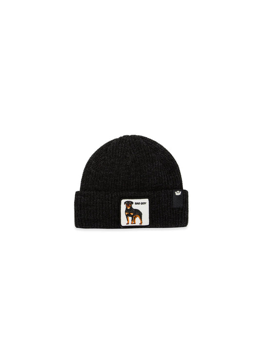 The Bad Boy Dog Tall Beanie - Void Black