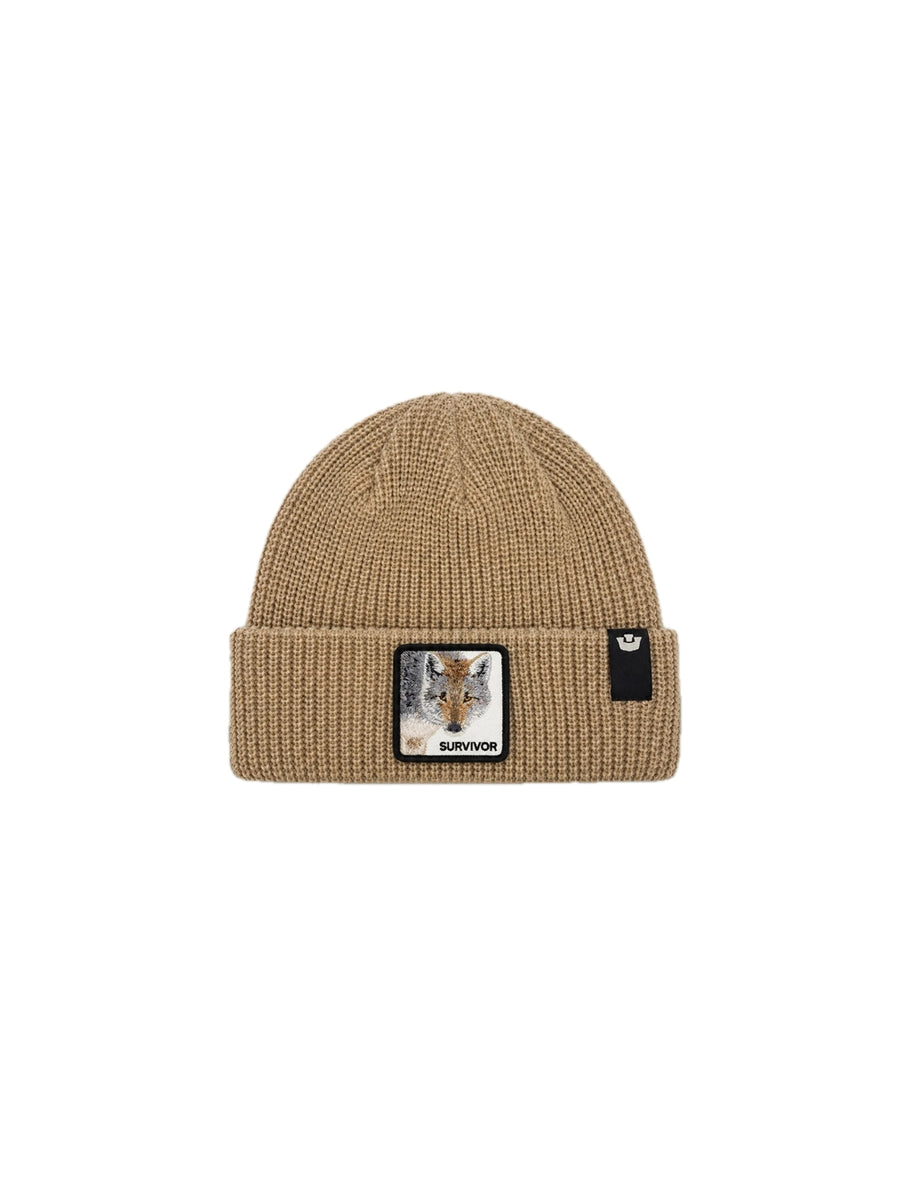 The Survivor Tall Beanie - Chalk Cream