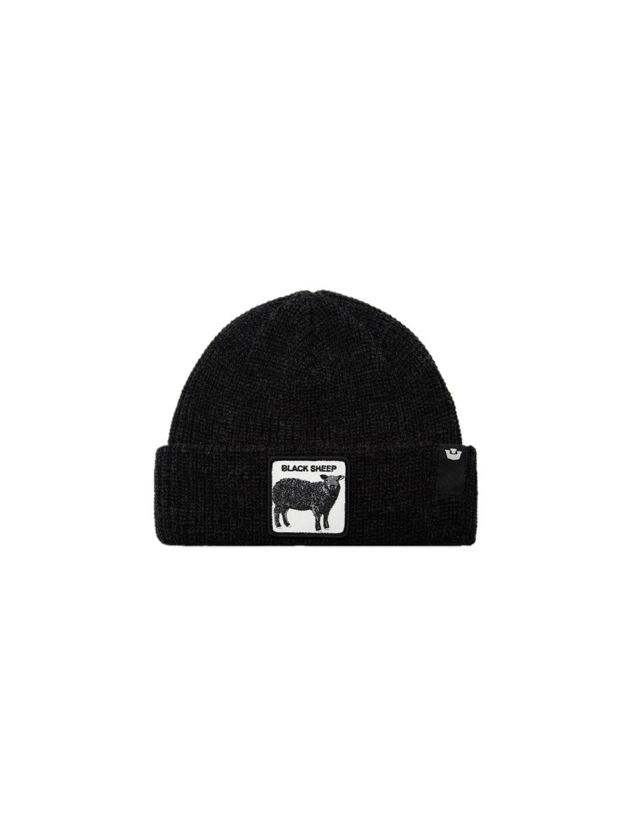 The Black Sheep Tall Beanie - Void Black