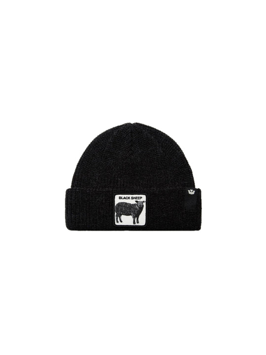 The Black Sheep Tall Beanie - Void Black