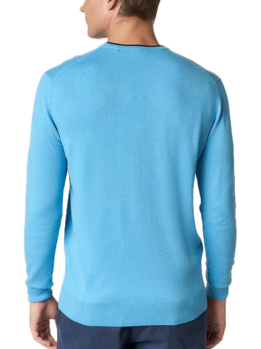 Alf Pullover Crow Neck - Sky Blue — 2