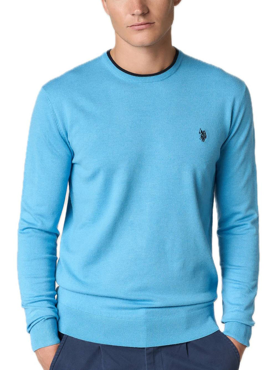 Alf Pullover Crow Neck - Sky Blue
