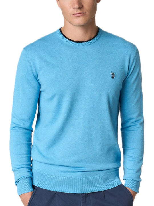 Alf Pullover Crow Neck - Sky Blue