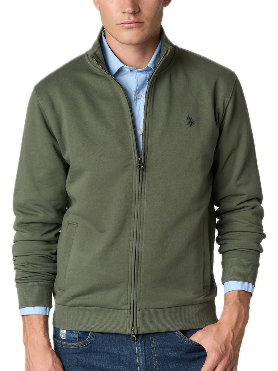 Greg Uspa Fleece Full Zip - Green