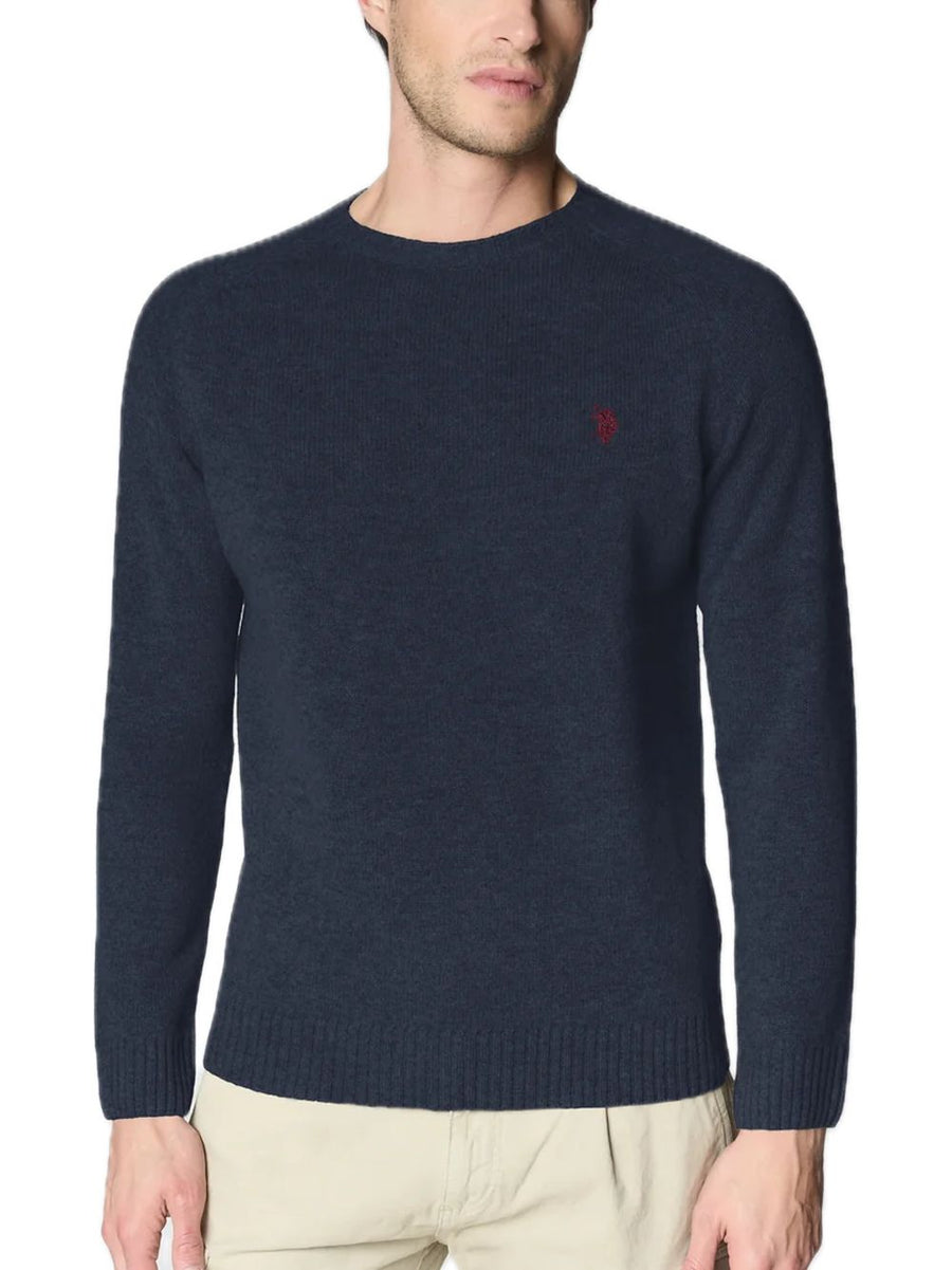 Leon Pullover Crew Neck - Navy