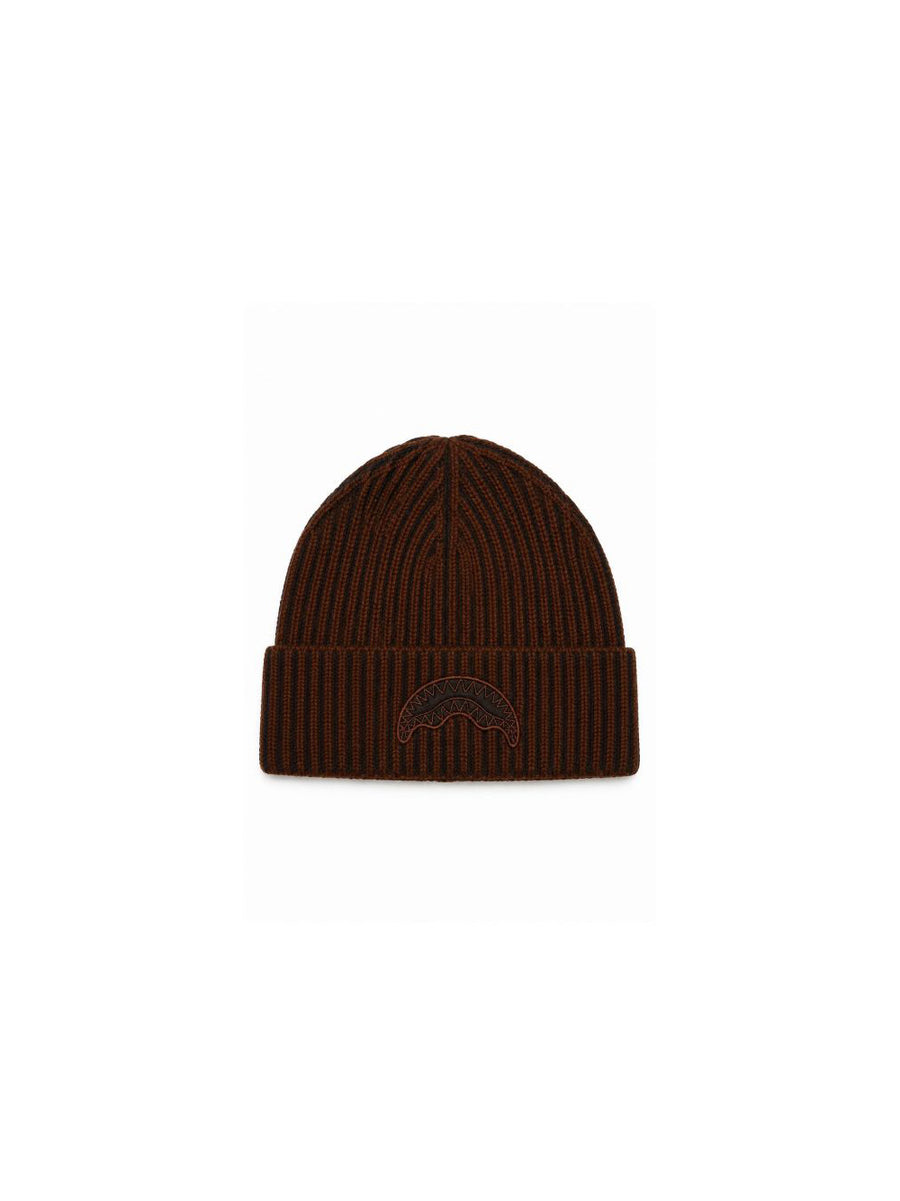 Contrast Beanie - Brown