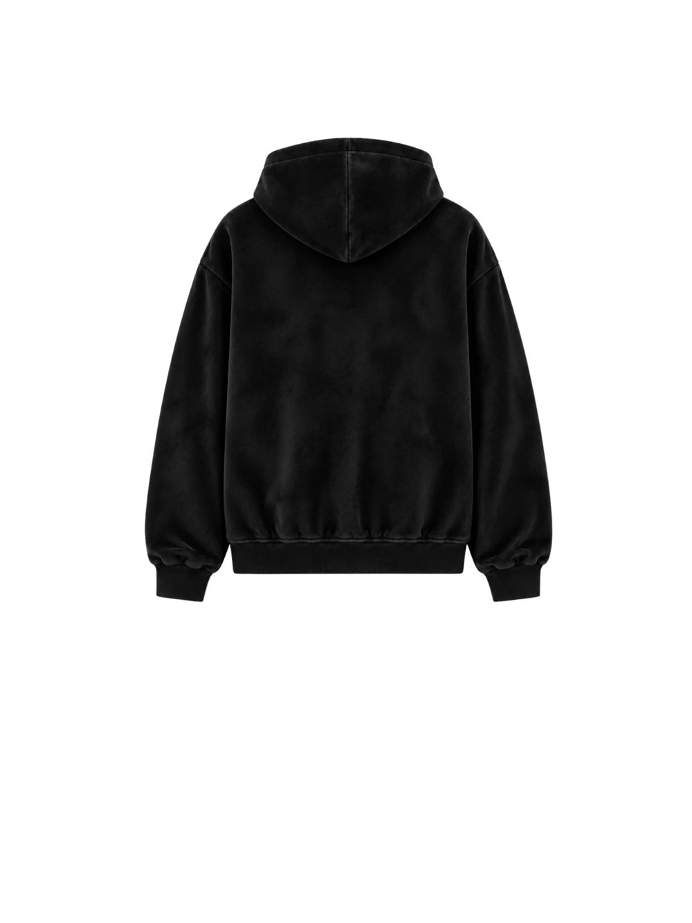 Chenille Hoodie - Black — 2