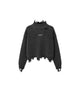 Crop Knitwear - Black