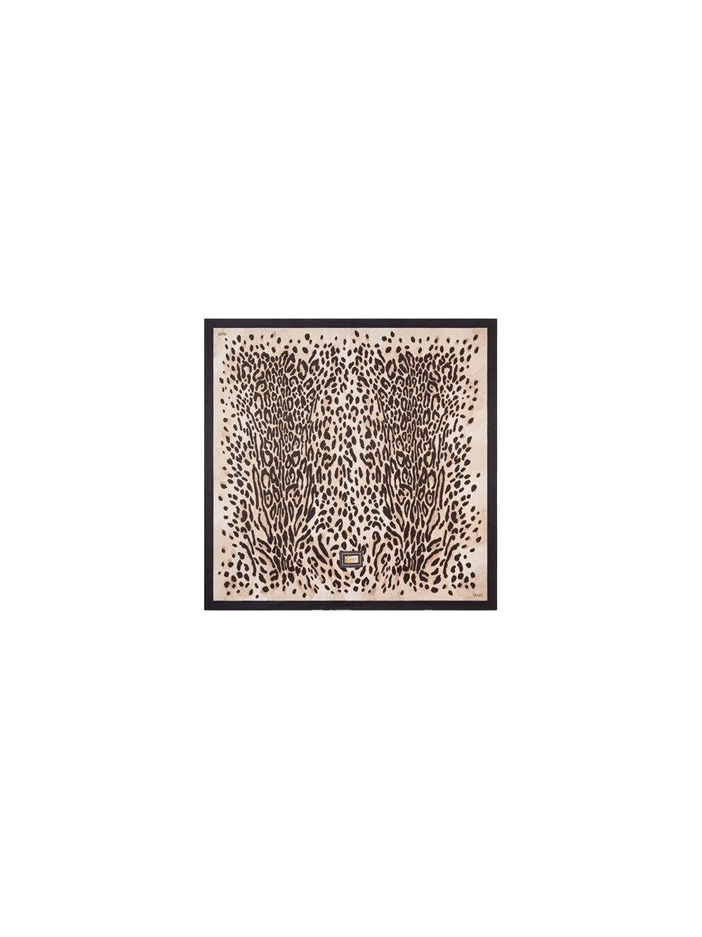 Ecs Foulard Mix Print 90x90 - Leopard — 2