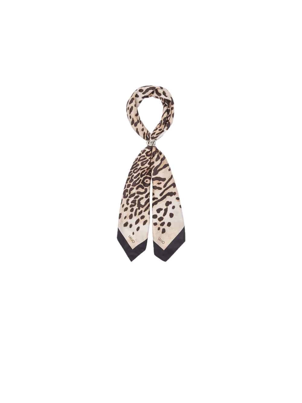 Ecs Foulard Mix Print 90x90 - Leopard — 1