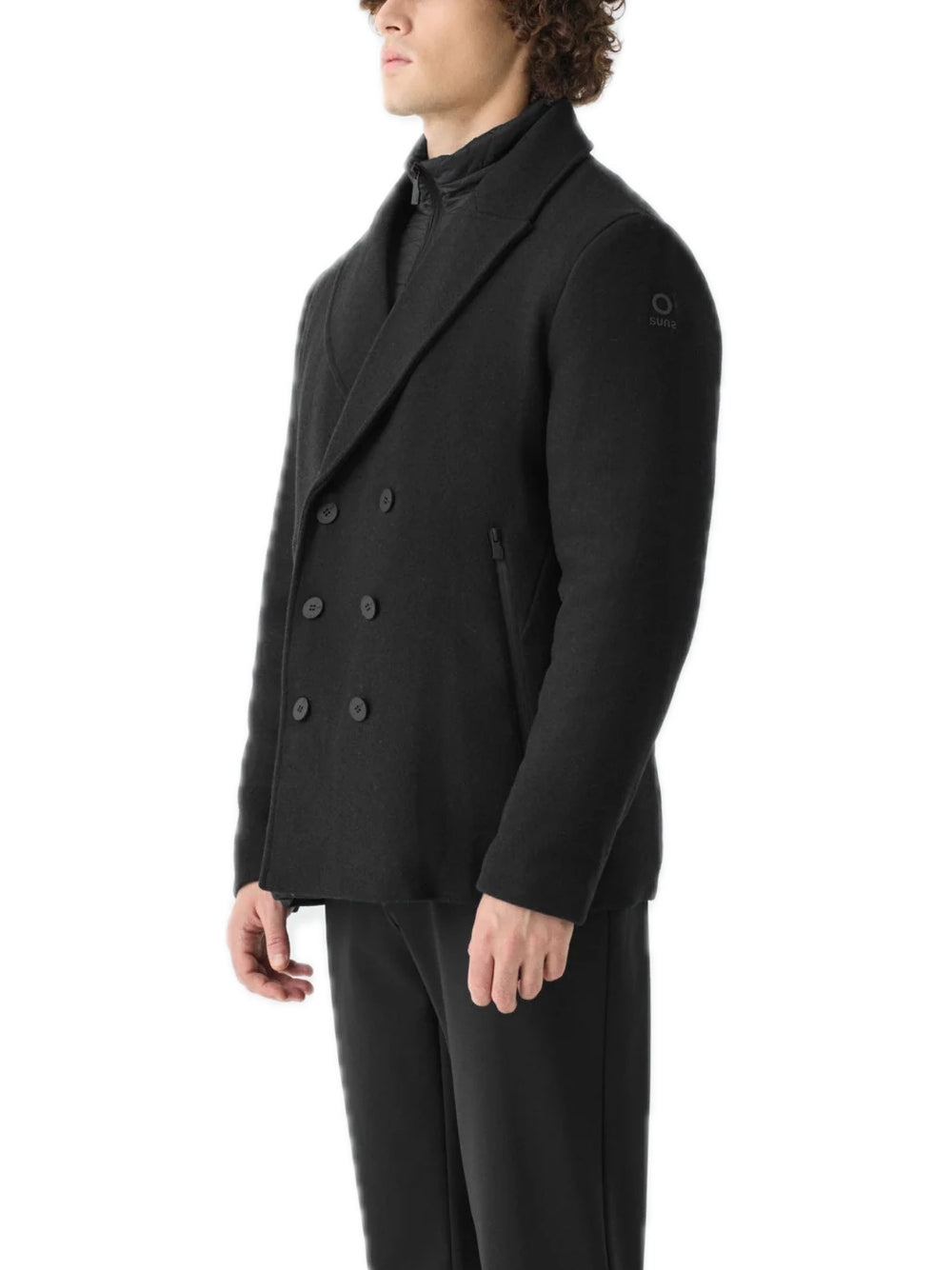 Jacket Picot Wool - Black — 2