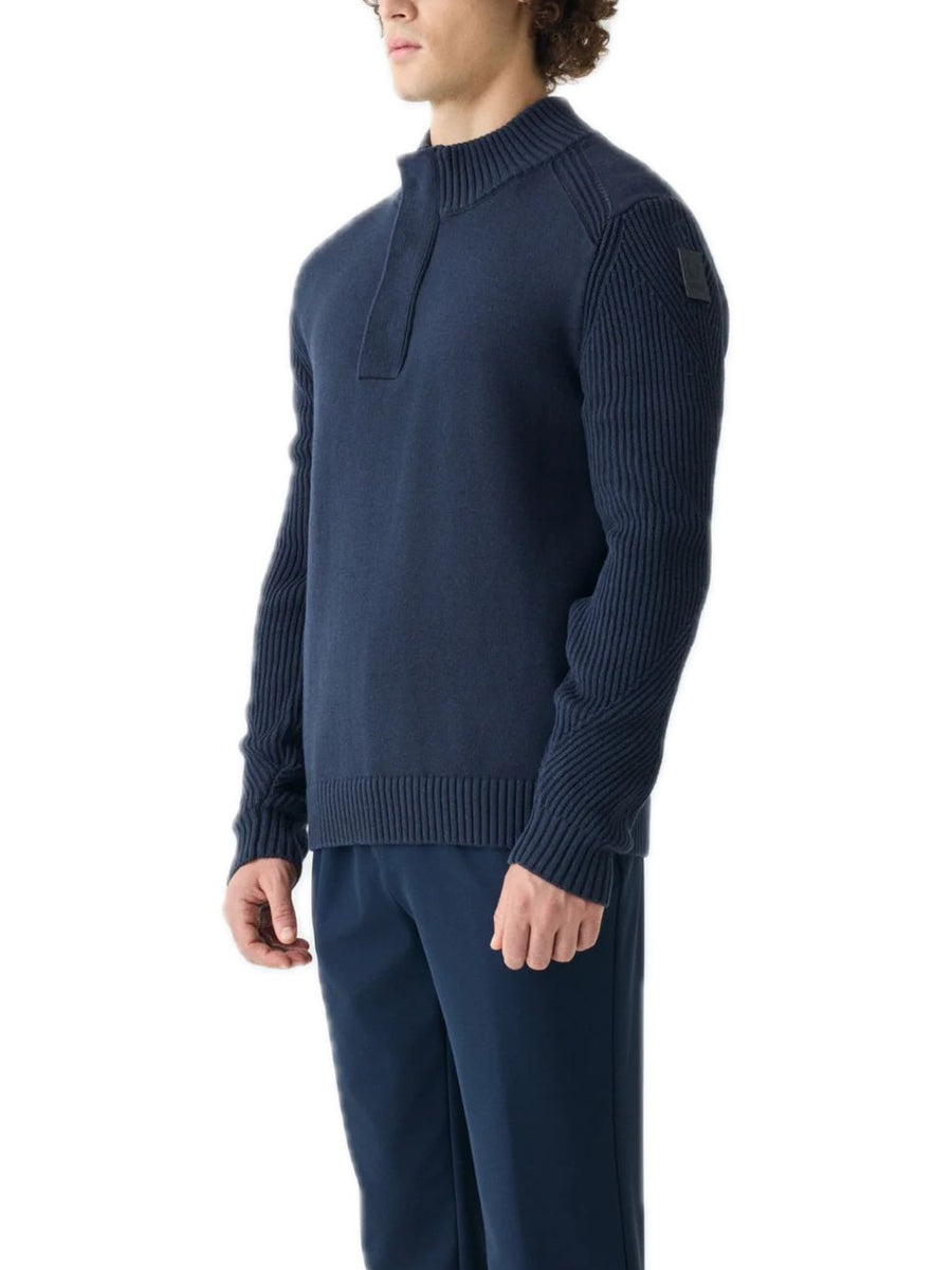 Sweater Louis Cotton - Dark Blue — 2