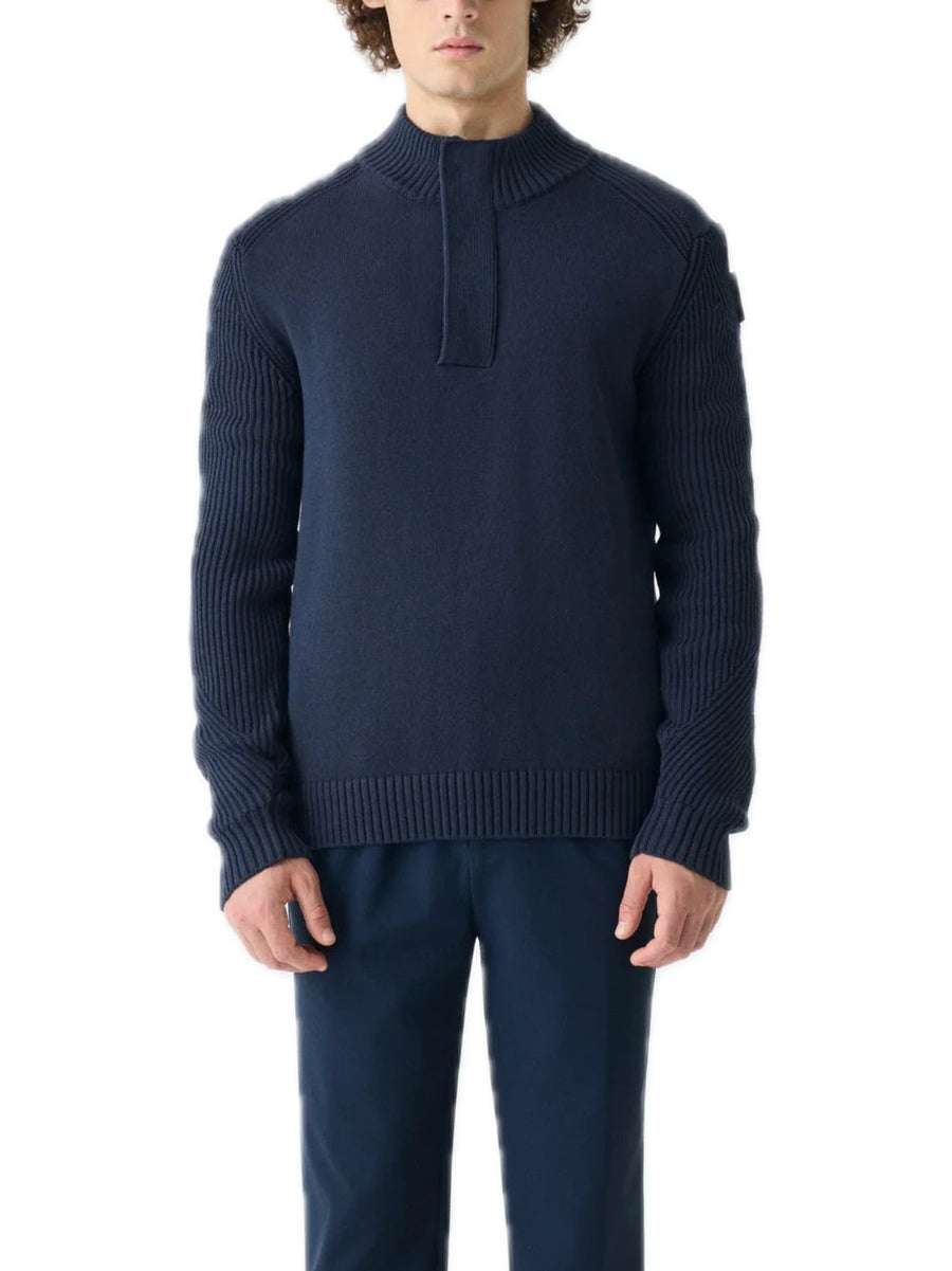 Sweater Louis Cotton - Dark Blue