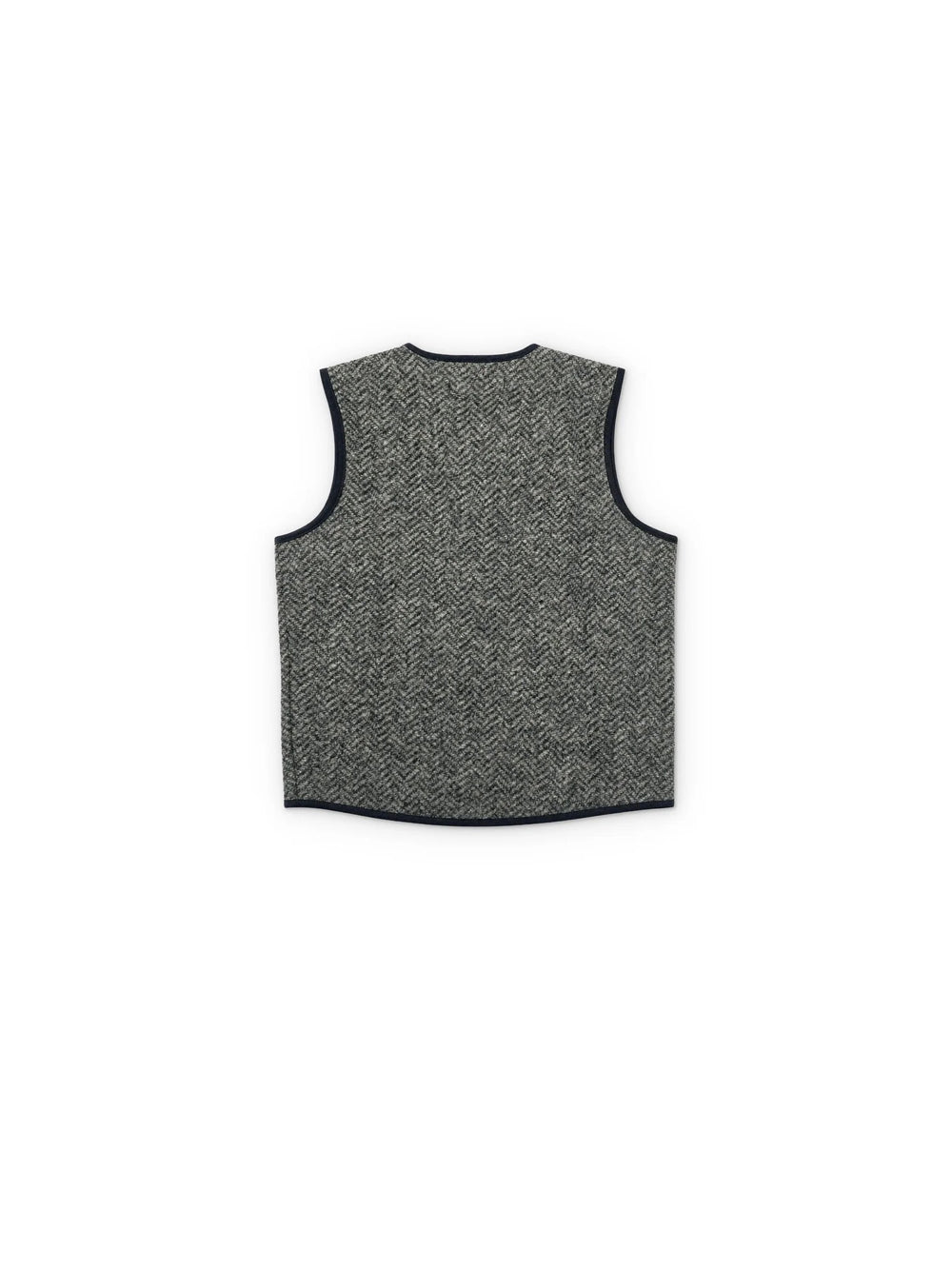 Gilet In Lana Jacquard A Fantasia - Tweed — 2