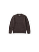 Maglione Girocollo Con Filato Miscelato - Brown